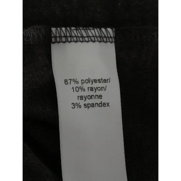 NWT Maurices Sz XS Be Kind Or Be Quiet Graphic Tee Gray Heather S/S - Picture 8 of 10